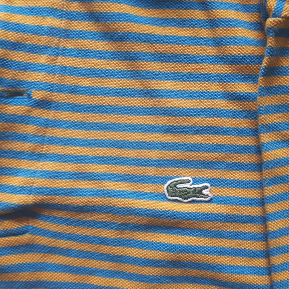 Men's Lacoste short sleeve polo, Sz. 3 - Picture 3 of 3